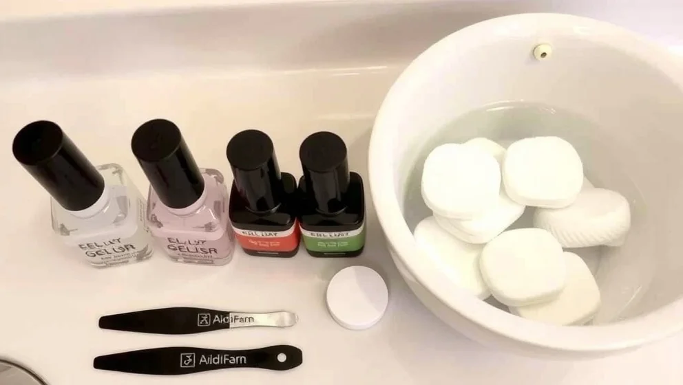 Hur tar du bort gellack hemma själv