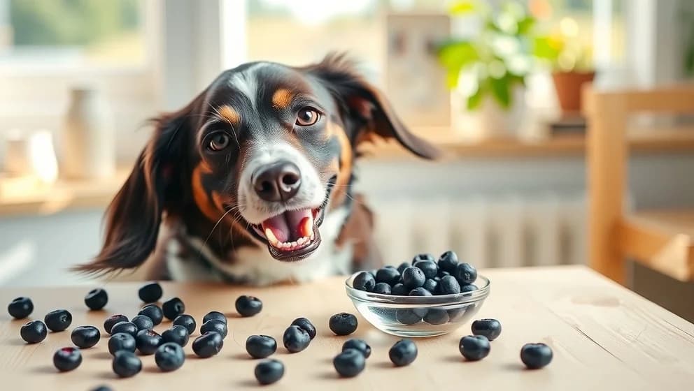 Kan hundar äta blåbär utan problem