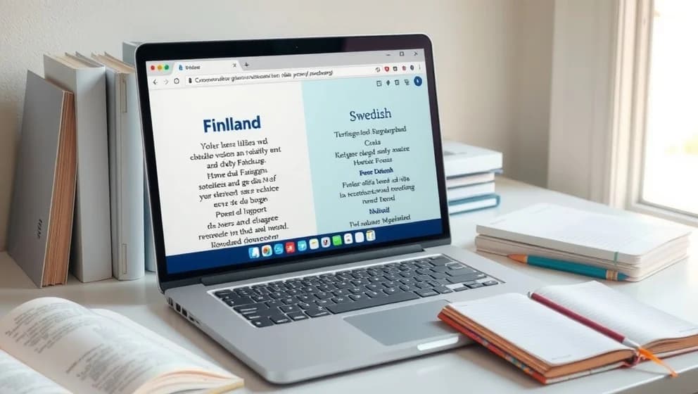 Översätt finska till svenska enkelt och snabbt