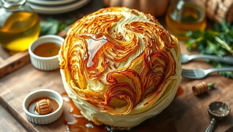 Spetskål i ugn med honung