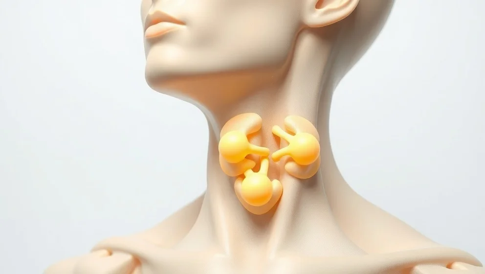 Var sitter lymfkörtlarna på halsen